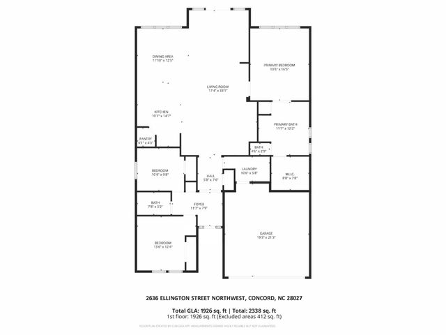 2636 Ellington Street NW, Concord, NC 28027