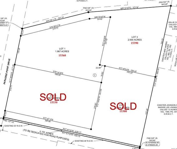 Lot 3 Paradise Point, Willis, TX 77318