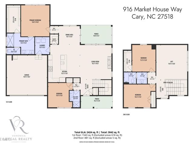 916 Market House Way, Cary, NC 27518