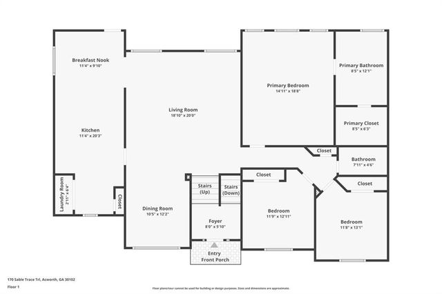 170 Sable Trace Trail, Acworth, GA 30102