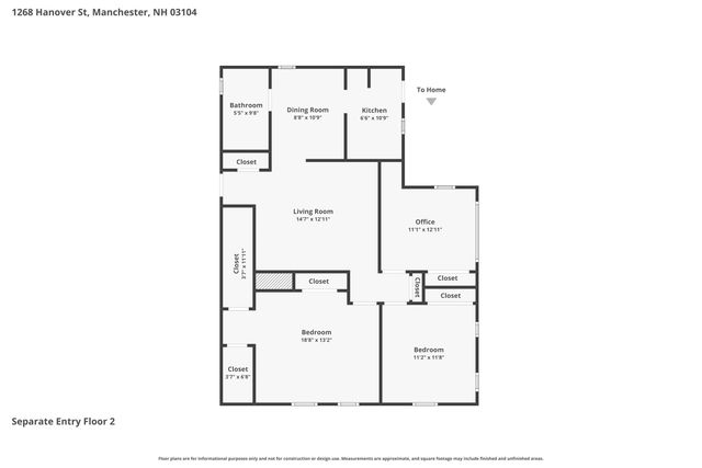 1268 Hanover Street, Manchester, NH 03104