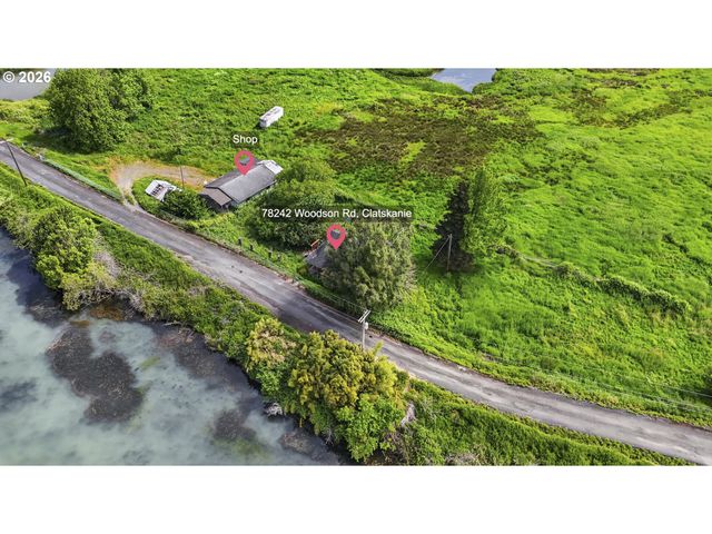 78242 WOODSON Rd, Clatskanie, OR 97016