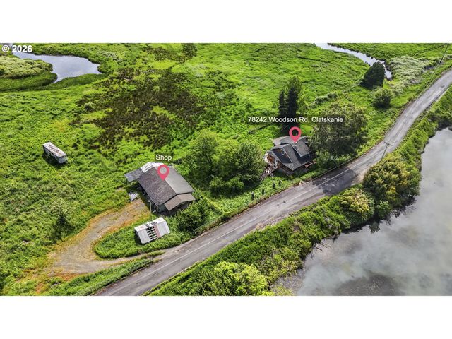 78242 WOODSON Rd, Clatskanie, OR 97016