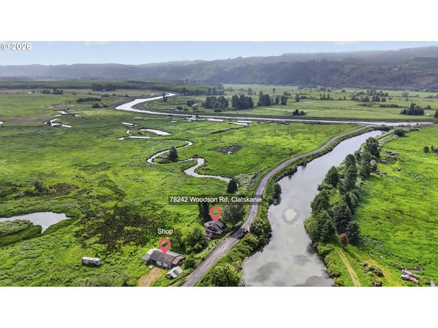 78242 WOODSON Rd, Clatskanie, OR 97016