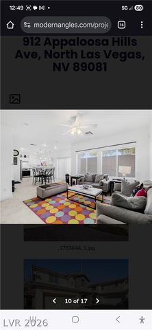 912 APPALOOSA HILLS AVENUE Avenue, North Las Vegas, NV 89081