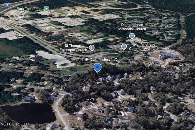 Lot 1 E Diamondhead Drive, Diamondhead, MS 39525
