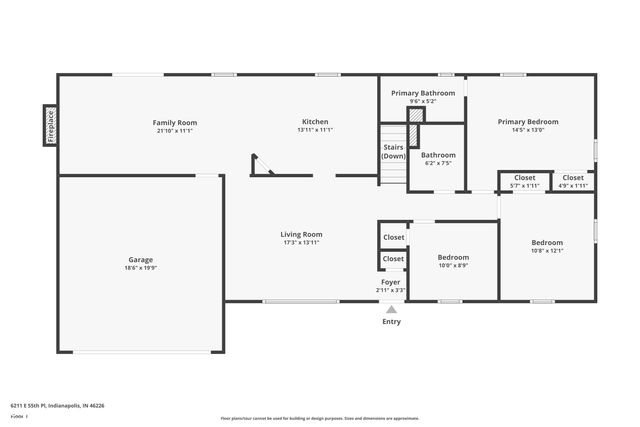 6211 E 55th Place, Indianapolis, IN 46226