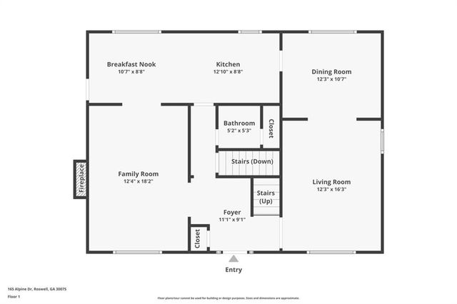 165 Alpine Drive, Roswell, GA 30075