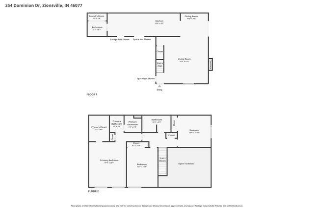 354 Dominion Drive, Zionsville, IN 46077