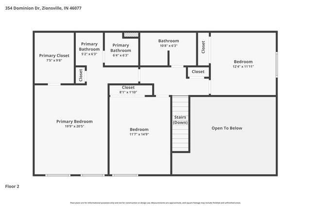 354 Dominion Drive, Zionsville, IN 46077