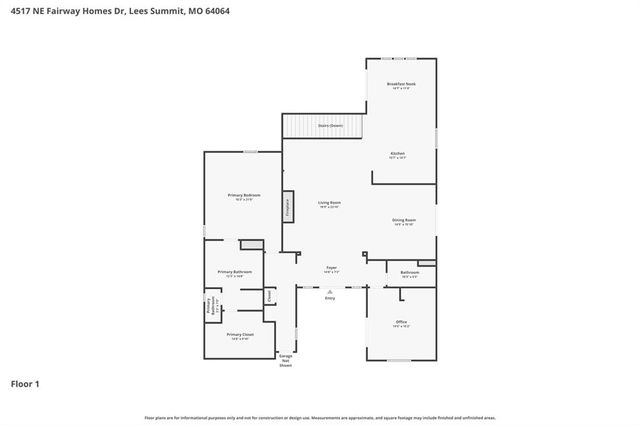4517 NE Fairway Homes Drive, Lee's Summit, MO 64064
