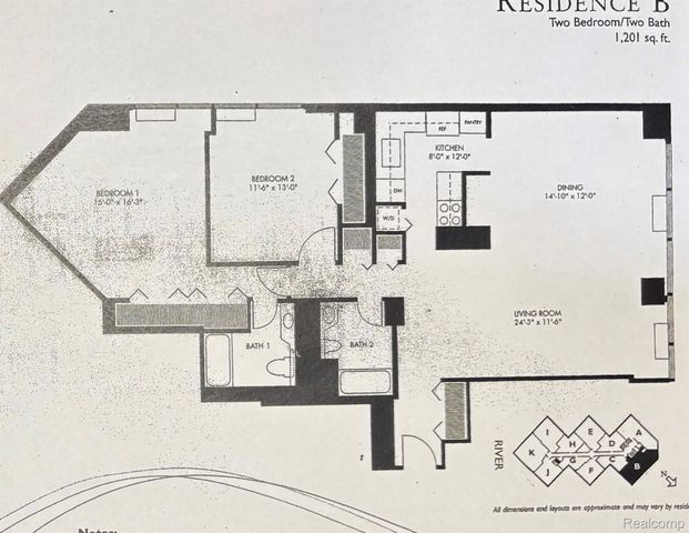 1001 W Jefferson Avenue 18B, Detroit, MI 48226