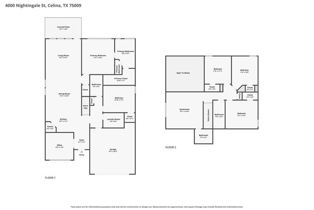 4000 Nightingale Street, Celina, TX 75009