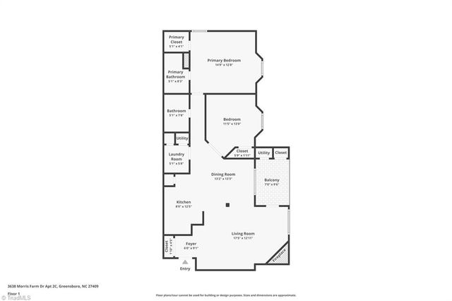 3638 Morris Farm Drive 2C, Greensboro, NC 27409