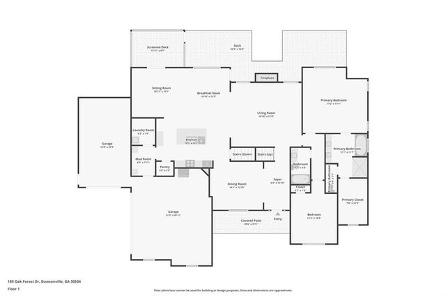 189 Oak Forest Drive, Dawsonville, GA 30534