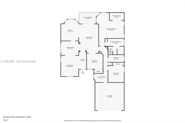 6595 Jackie Way, Lake Worth, FL 33467