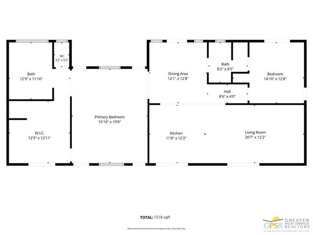 1653 E Sunny Dunes Road, Palm Springs, CA 92264