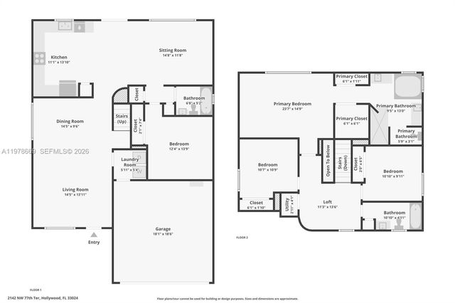 2142 NW 77th Ter, Pembroke Pines, FL 33024