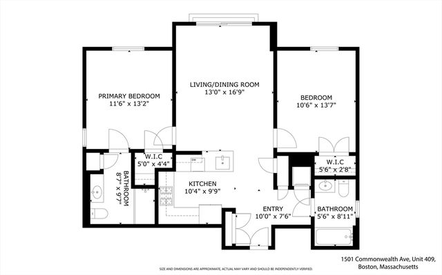 1501 Commonwealth 409, Boston, MA 02135