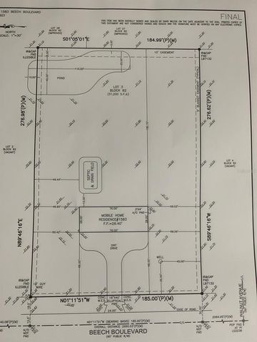 1583 BEECH BOULEVARD, Bunnell, FL 32110