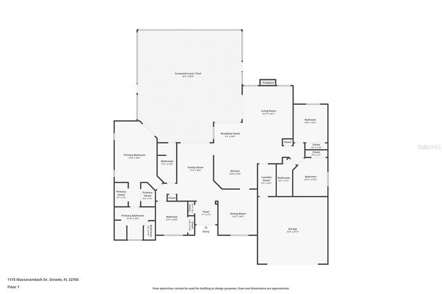 1175 MACTAVANDASH DRIVE, Oviedo, FL 32765