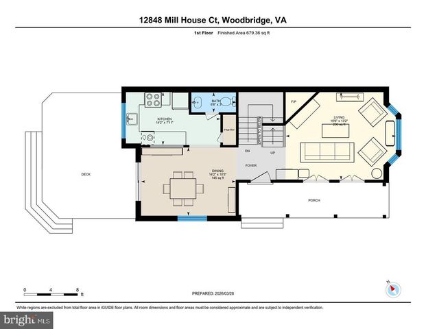 12848 MILL HOUSE CT, Woodbridge, VA 22192