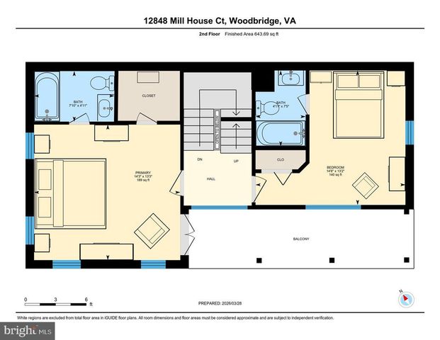 12848 MILL HOUSE CT, Woodbridge, VA 22192