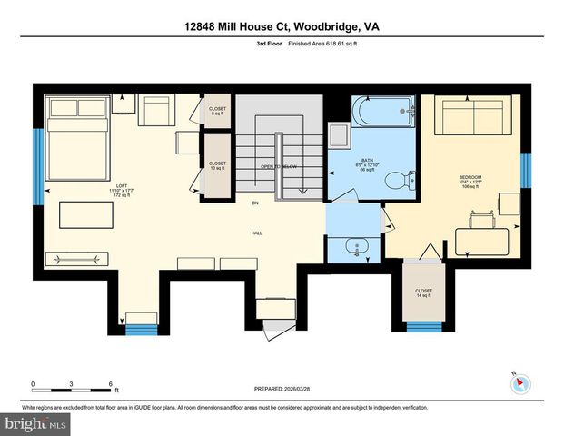 12848 MILL HOUSE CT, Woodbridge, VA 22192