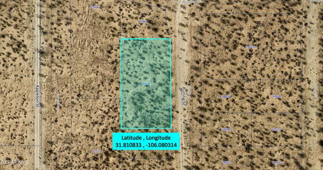 TBD Purling Street, El Paso, TX 79938