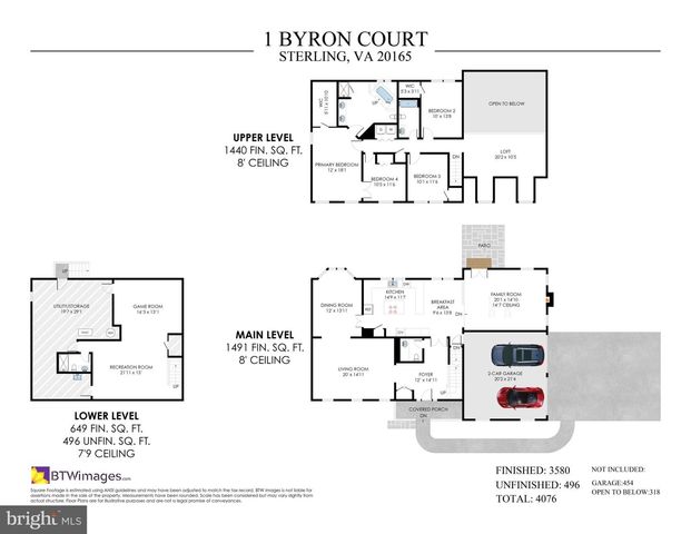 1 BYRON CT, Sterling, VA 20165