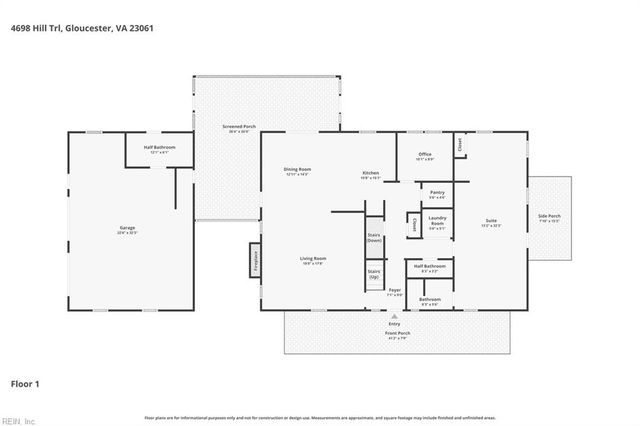 4698 Hill TRL, Gloucester, VA 23061