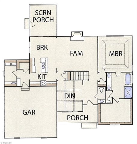 7616 Dovefield Drive, Stokesdale, NC 27357