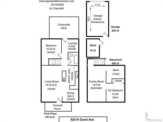 525 N Grant Avenue, Fort Collins, CO 80521