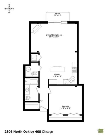 2806 N Oakley Avenue 408, Chicago, IL 60618