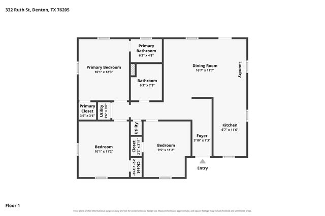 332 Ruth Street, Denton, TX 76205