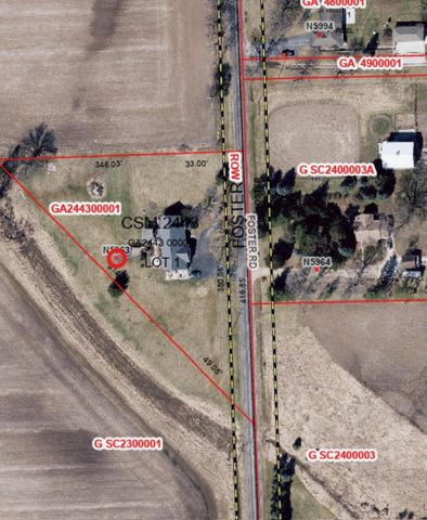 N5963 Foster ROAD, Elkhorn, WI 53121