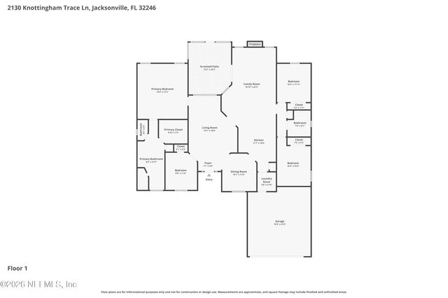 2130 KNOTTINGHAM TRACE Lane, Jacksonville, FL 32246