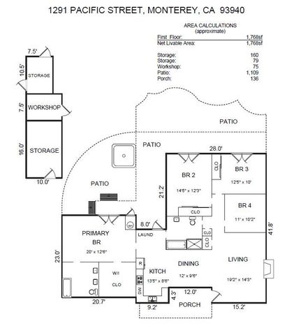 1291 Pacific Street, Monterey, CA 93940