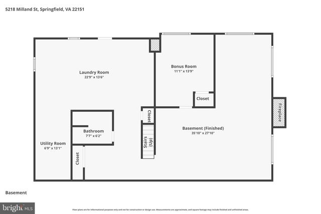 5218 MILLAND ST, Springfield, VA 22151