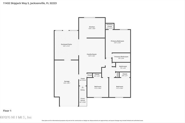 11432 SKIPJACK Way S, Jacksonville, FL 32223