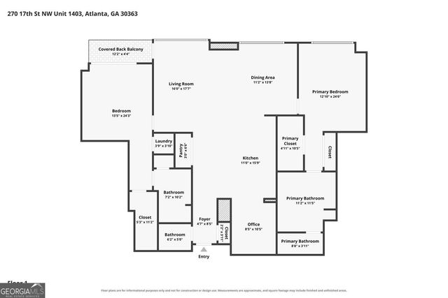 270 17th Street NW 1403, Atlanta, GA 30363