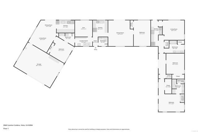 2068 Camino Culebra, Vista, CA 92084