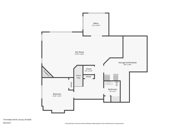 1718 Hidden Hill Drive, Verona, WI 53593