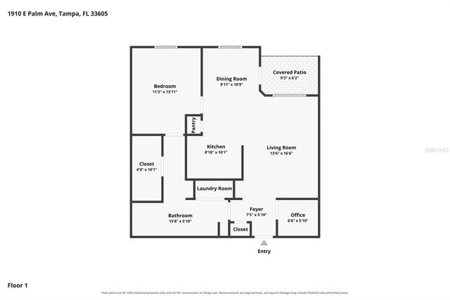 1910 E PALM AVENUE 9102, Tampa, FL 33605