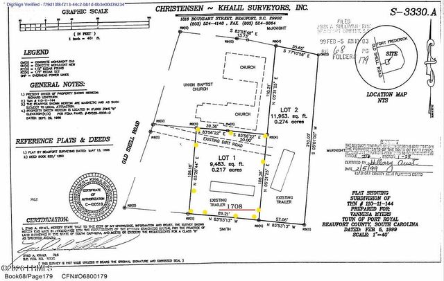 1708 Old Shell Road, Port Royal, SC 29935