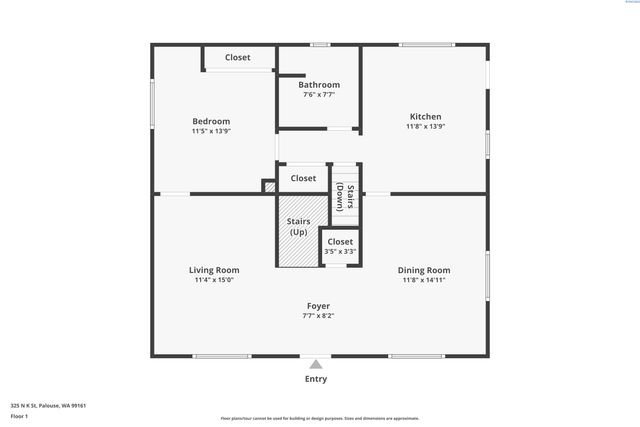 325 N K Street, Palouse, WA 99161