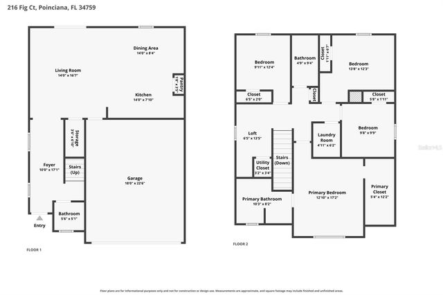 216 FIG COURT, Poinciana, FL 34759