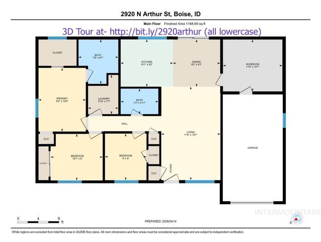 2920 N Arthur, Boise, ID 83703