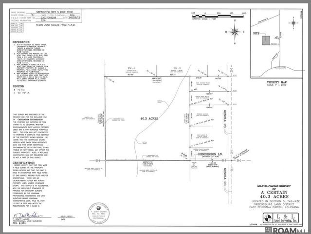 TBD Henderson Ln, Clinton, LA 70722