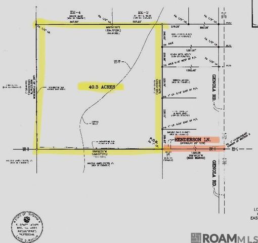 TBD Henderson Ln, Clinton, LA 70722